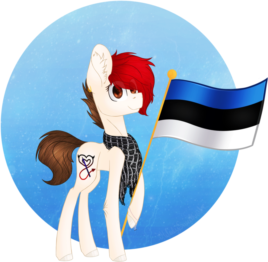 Happy Bday Estonia By Melodysweetheart - Cartoon (903x884)