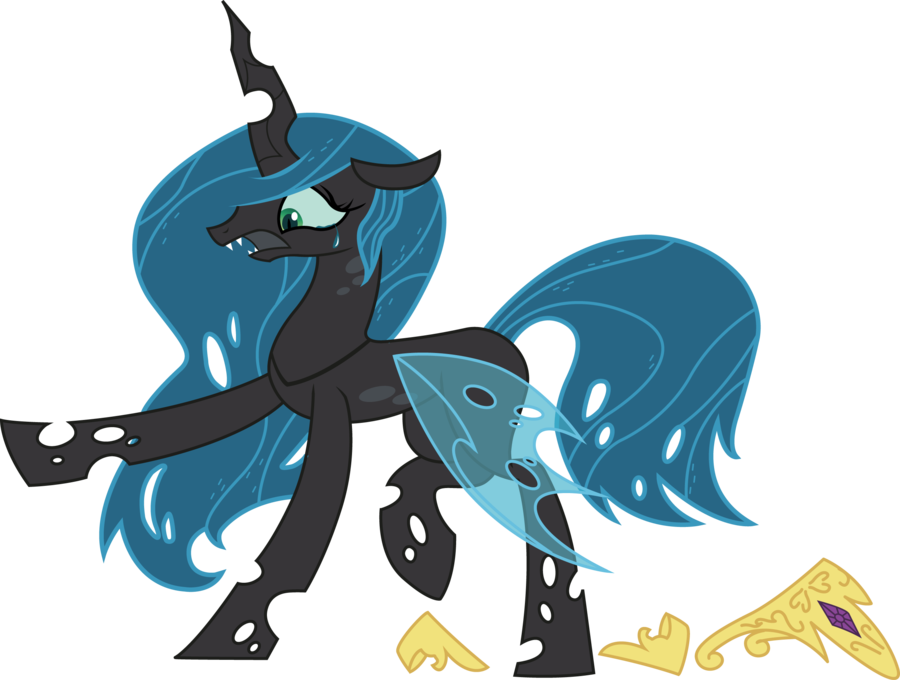 A New Tumblr Story Preview By Inkrose98 - Celestia And Luna As Changelings (900x680)