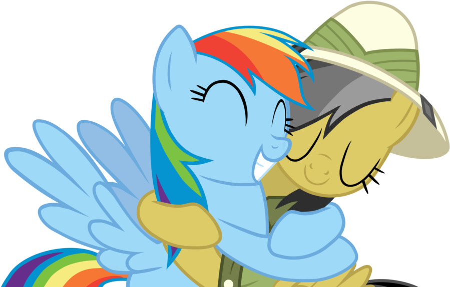 Rainbow Dash And Daring Do By Skythepony - Mlp Daring Don T (1024x587)