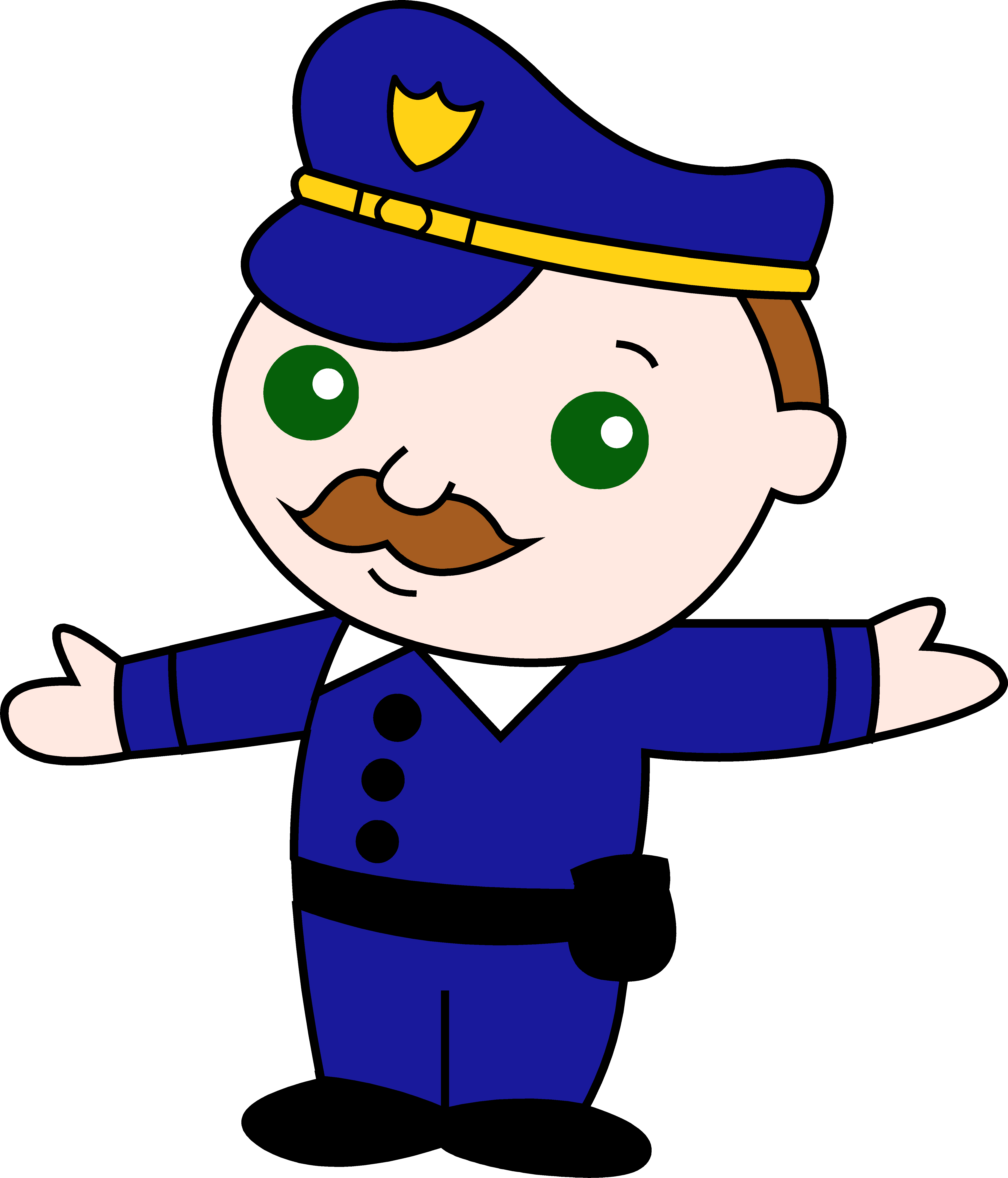 Officer Clipart - Police (5187x6062)