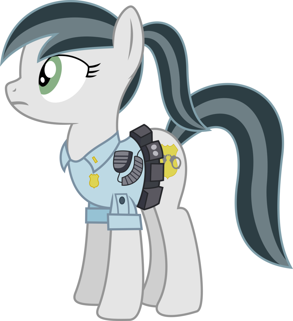 Jeremeymcdude, Earth Pony, Female, Mare, Oc, Oc Only, - Mlp Police Officer (1024x1123)