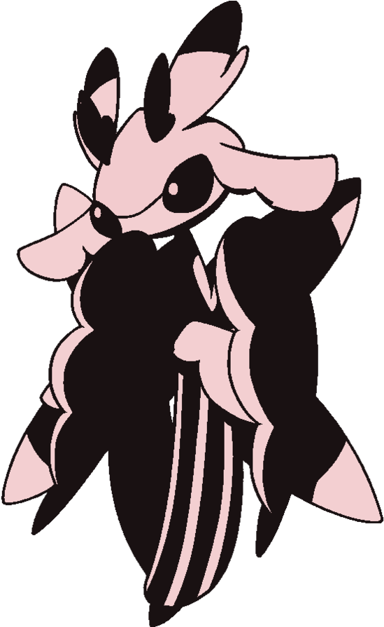 Lurantis Silhouetted By Pikachoo654 - Pokemon Soleil Et Lune Floramantis (894x894)