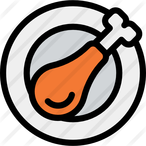 Chicken Leg - Chicken Thighs (512x512)