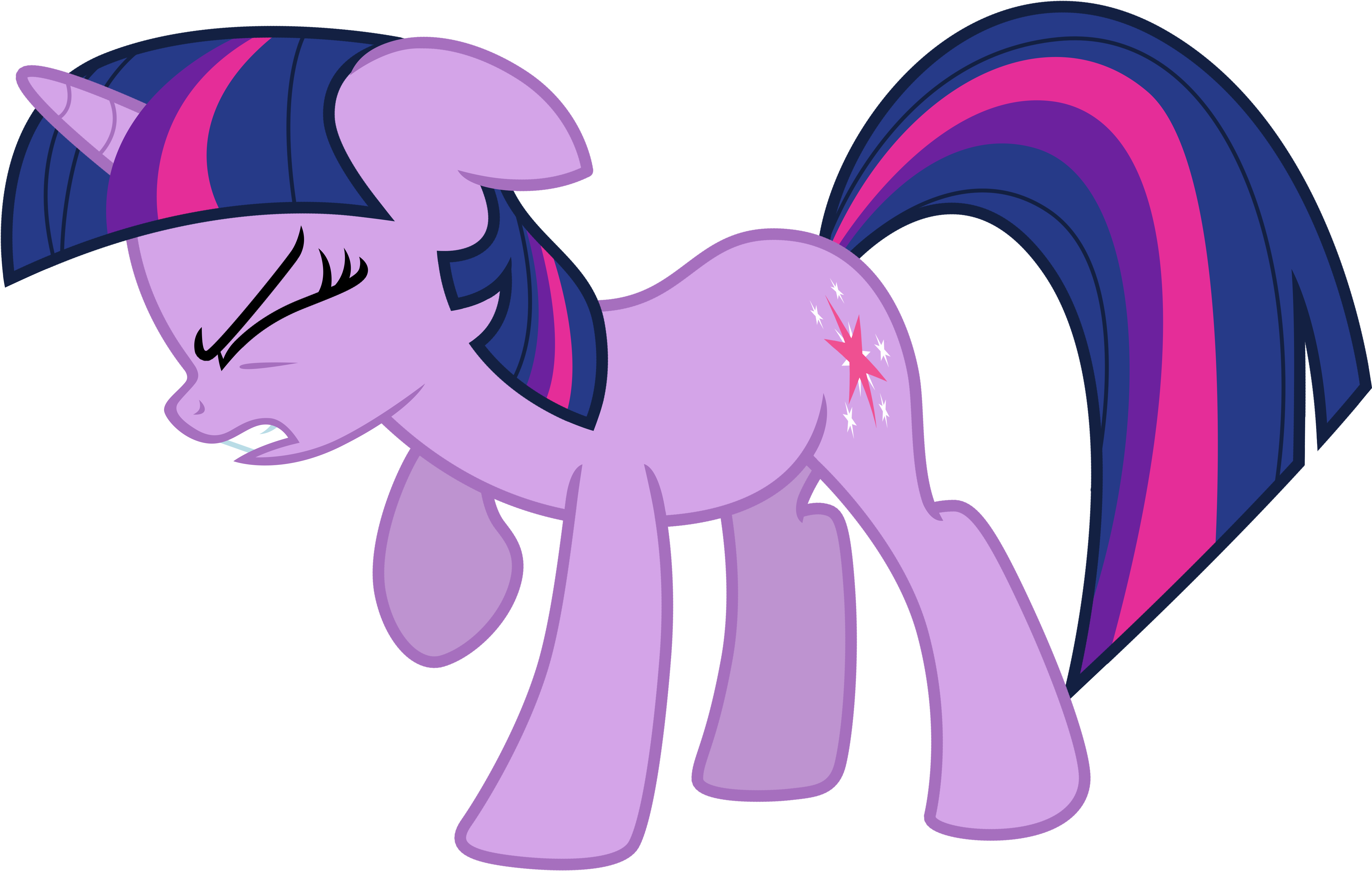 Estories, Eyes Closed, Safe, Simple Background, Solo, - Twilight Sparkle (5000x3238)