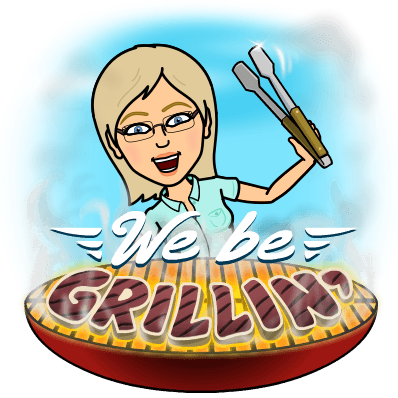 Turn On Bbq To Med High And Oven To 425 Degrees To - Cartoon (398x398)