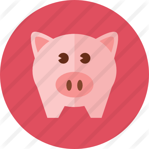 Piggy Bank - Domestic Pig (512x512)