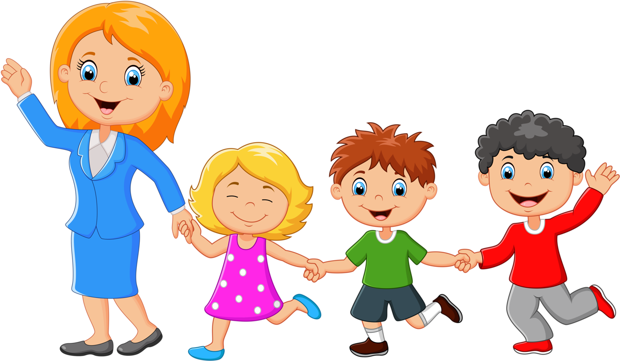 Если Вы Спросите, Что Такое Детский Сад Для Нас- Ответим - Single Mom Family Cartoon (1280x770)