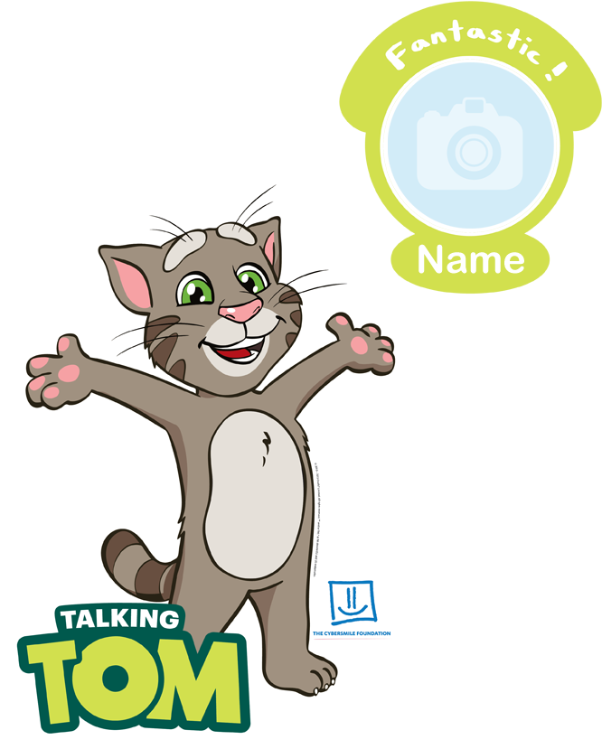 Talking Tom T-shirt - Talking Tom And Friends (679x849)