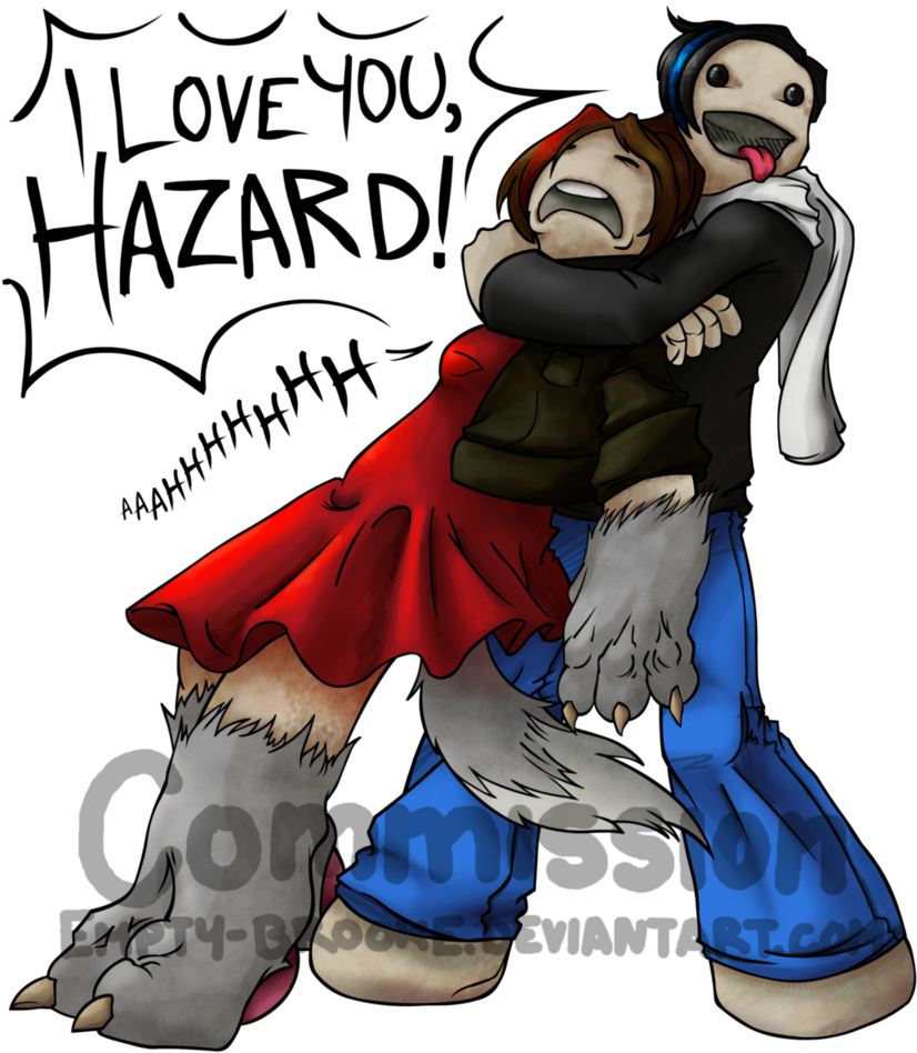 I Love You, Hazard [hylianrider] By Empty-brooke - Cartoon (840x951)