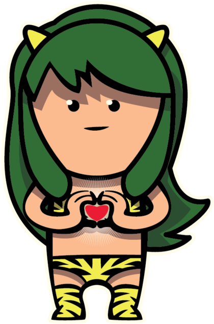 I Love You On Character Design Served - Cartoon (600x830)