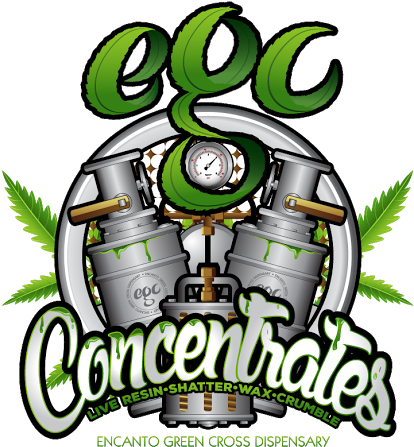 Encanto Green Cross Medical Marijuana Dispensary - Poster (515x553)