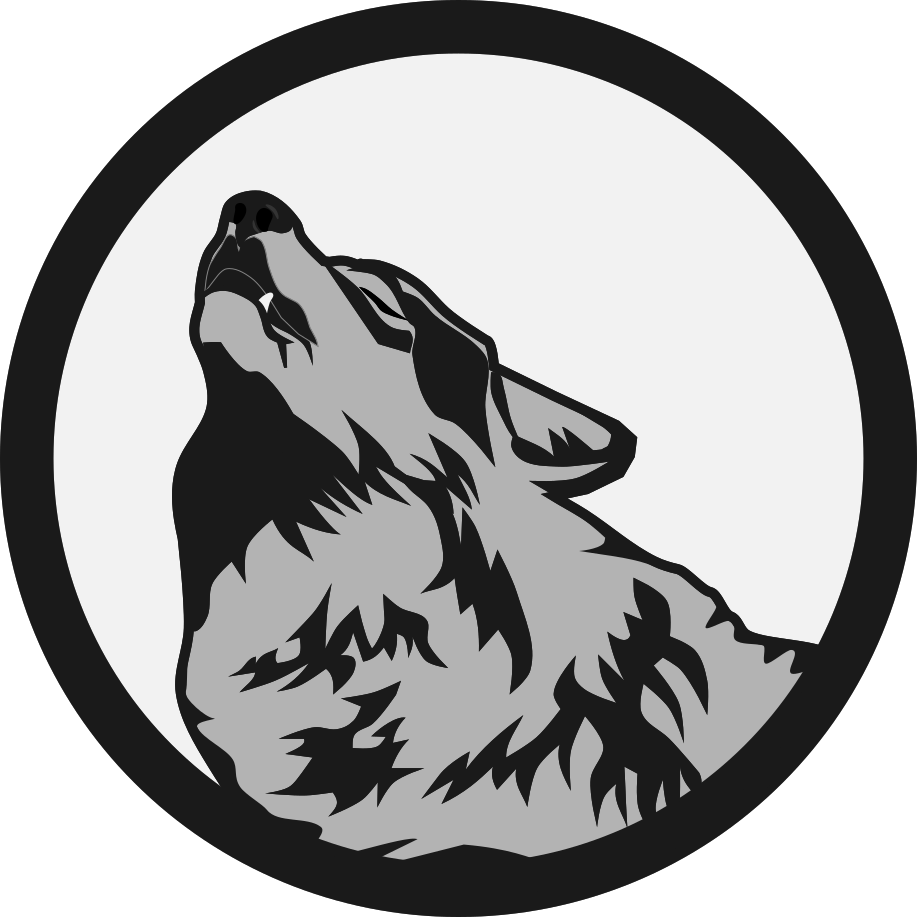 Howling Wolf - Howling Wolf Logo Png (917x917)