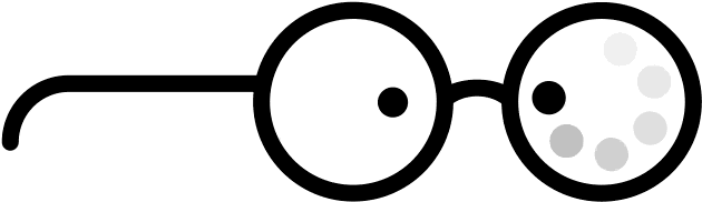 Lazy Eyes Is A Multidisciplinary Design And Art Studio - Black Eye Transparent Gif (660x220)