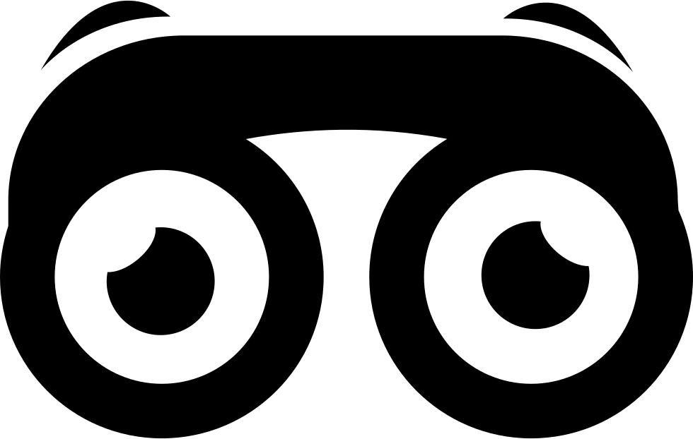 Binoculars With Eyes Svg Png Icon Free Download - Binoculars With Eyes Png (980x622)