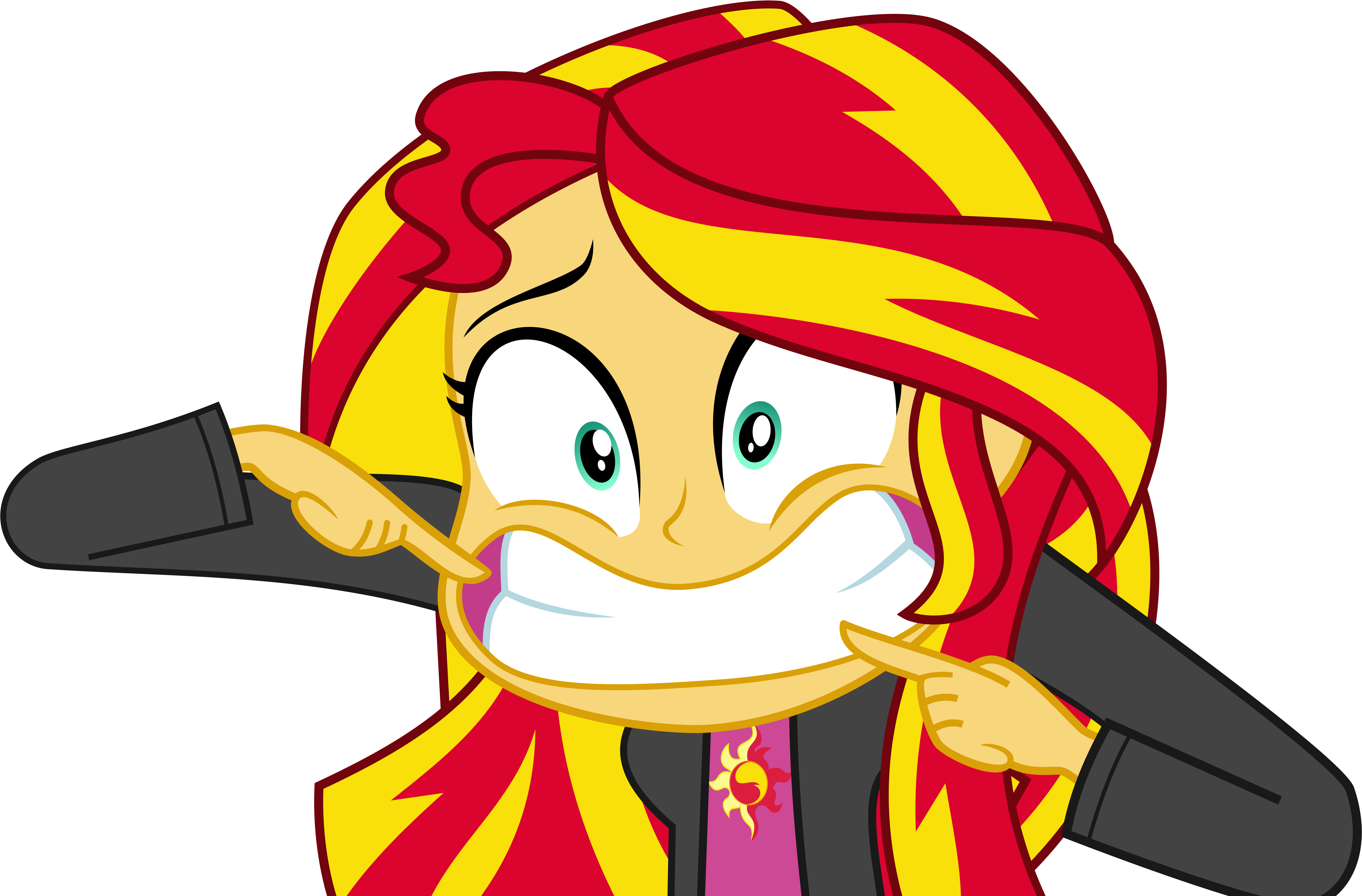 Keronianniroro, Clothes, Epic Fails , Equestria Girls, - Tooth Pathology (6800x4081)