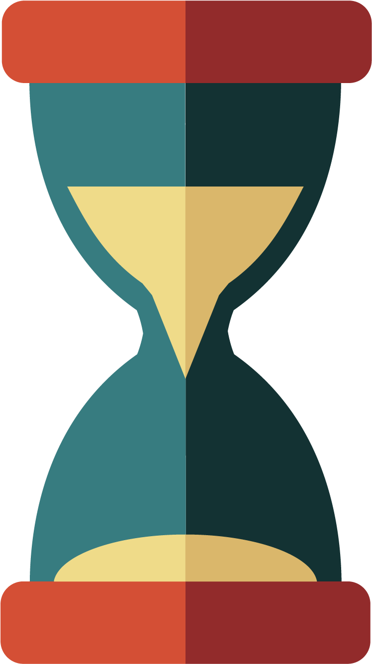Euclidean Vector Hourglass - Hourglass Flat Design (1129x1831)