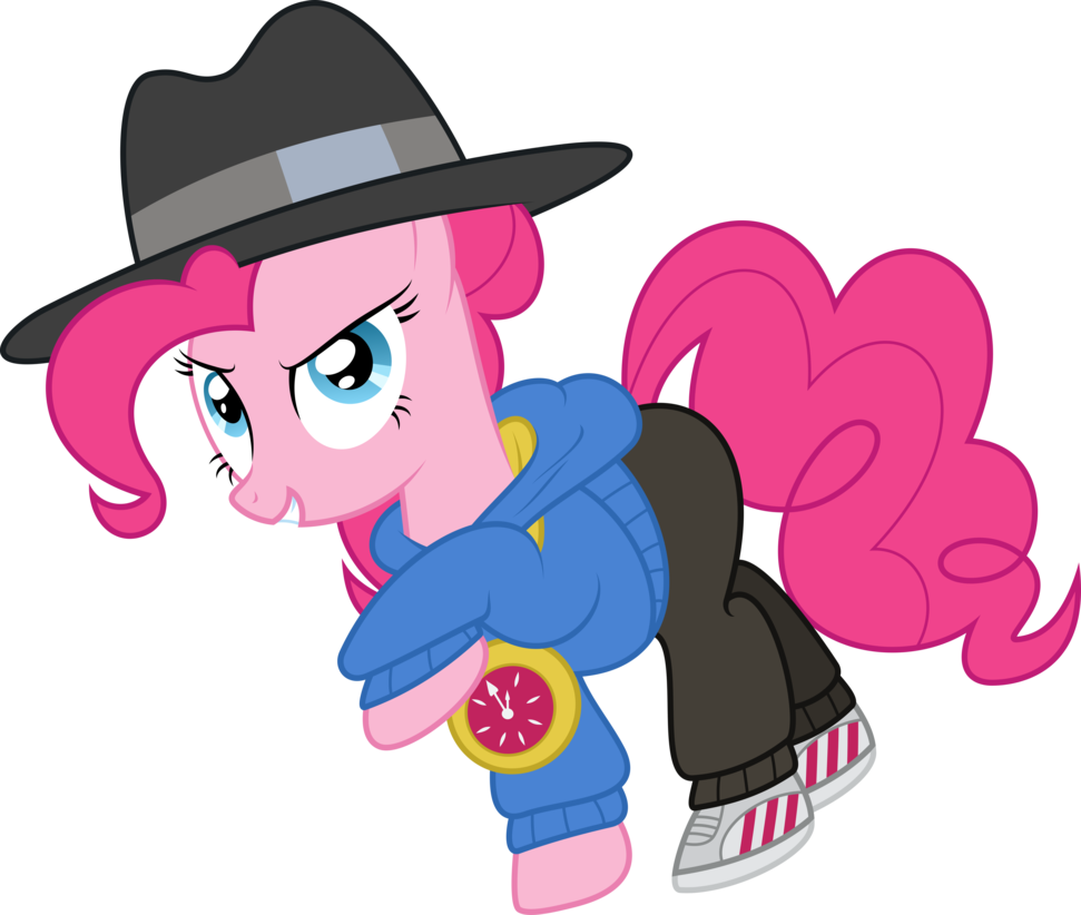 The Fresh Mare Of Ponyville By Hourglass-vectors - Pinkie Pie Rap Vector (971x822)