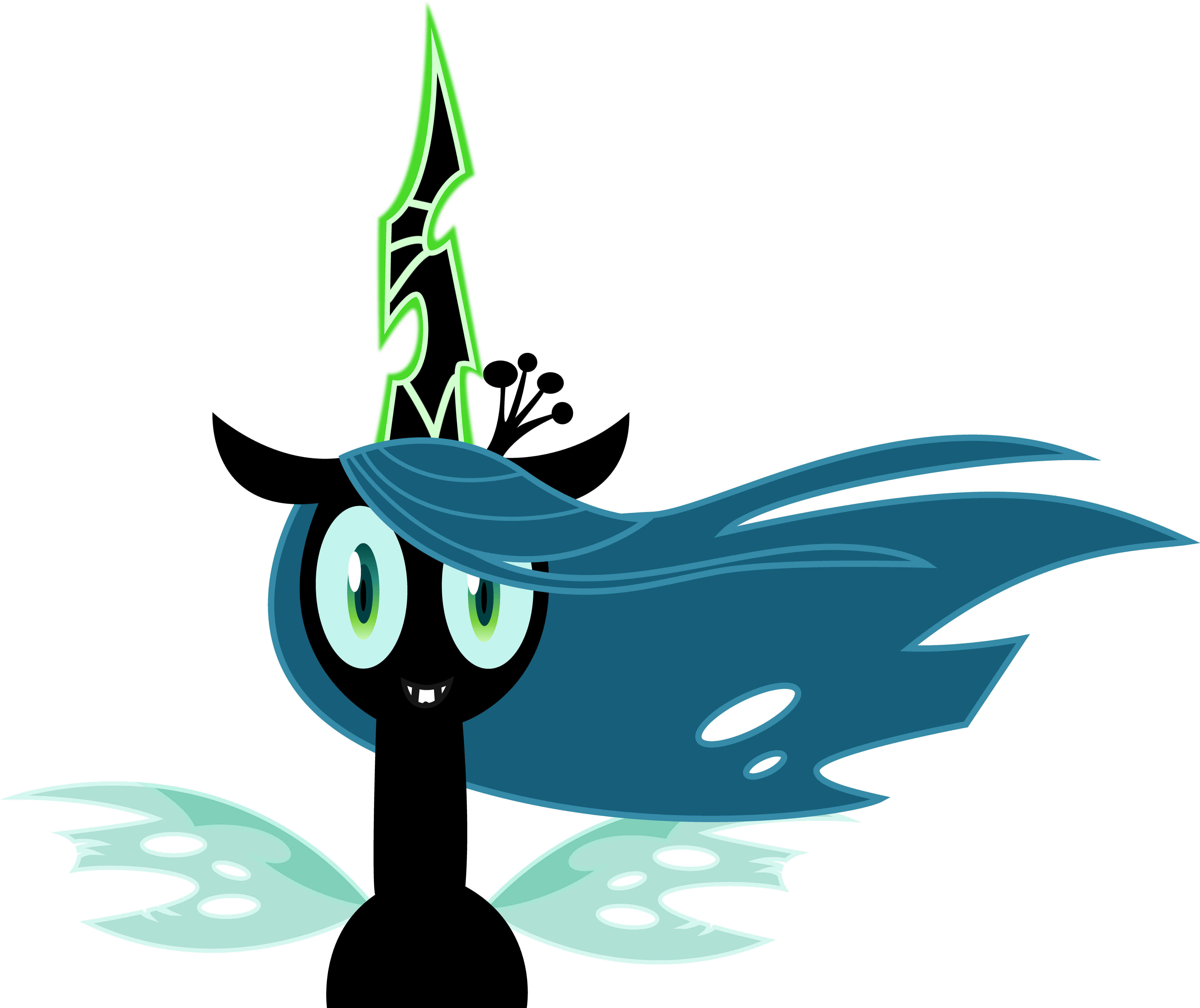 Opening The Chrysalis By Ambits - Grimdark Derpibooru (5695x4804)