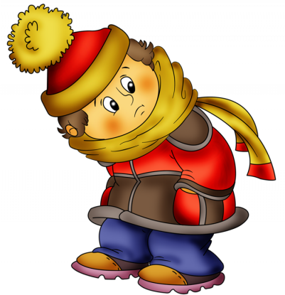 Searching - Дети В Зимней Одежде На Прозрачном Фоне (400x457)