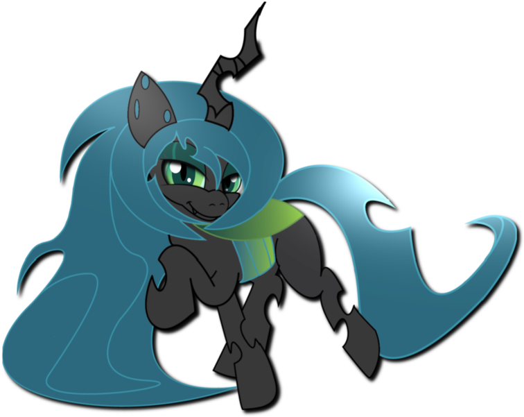 Xw3r3w0lfx, Bedroom Eyes, Queen Chrysalis, Safe, Simple - Cartoon (825x968)