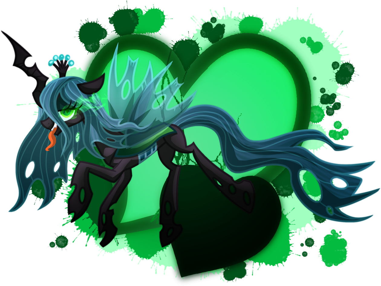 Geraritydevillefort, Changeling, Changeling Queen, - Queen Chrysalis (1280x996)