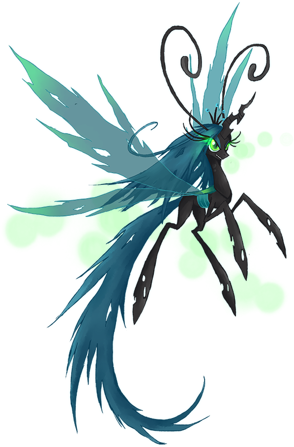 My Little Pony Queen Chrysalis Breezie By Kaizerin - Mlp Chrysalis Breezie (630x930)