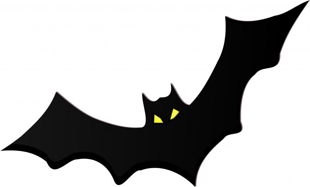 Halloween Clipart Scarry Cat Sitting Inside Hanging - Halloween Clipart (1024x619)