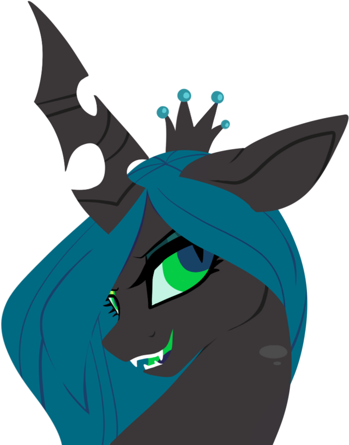 Queen Chrysalis By Mintatheena On Deviantart - Cartoon (894x894)