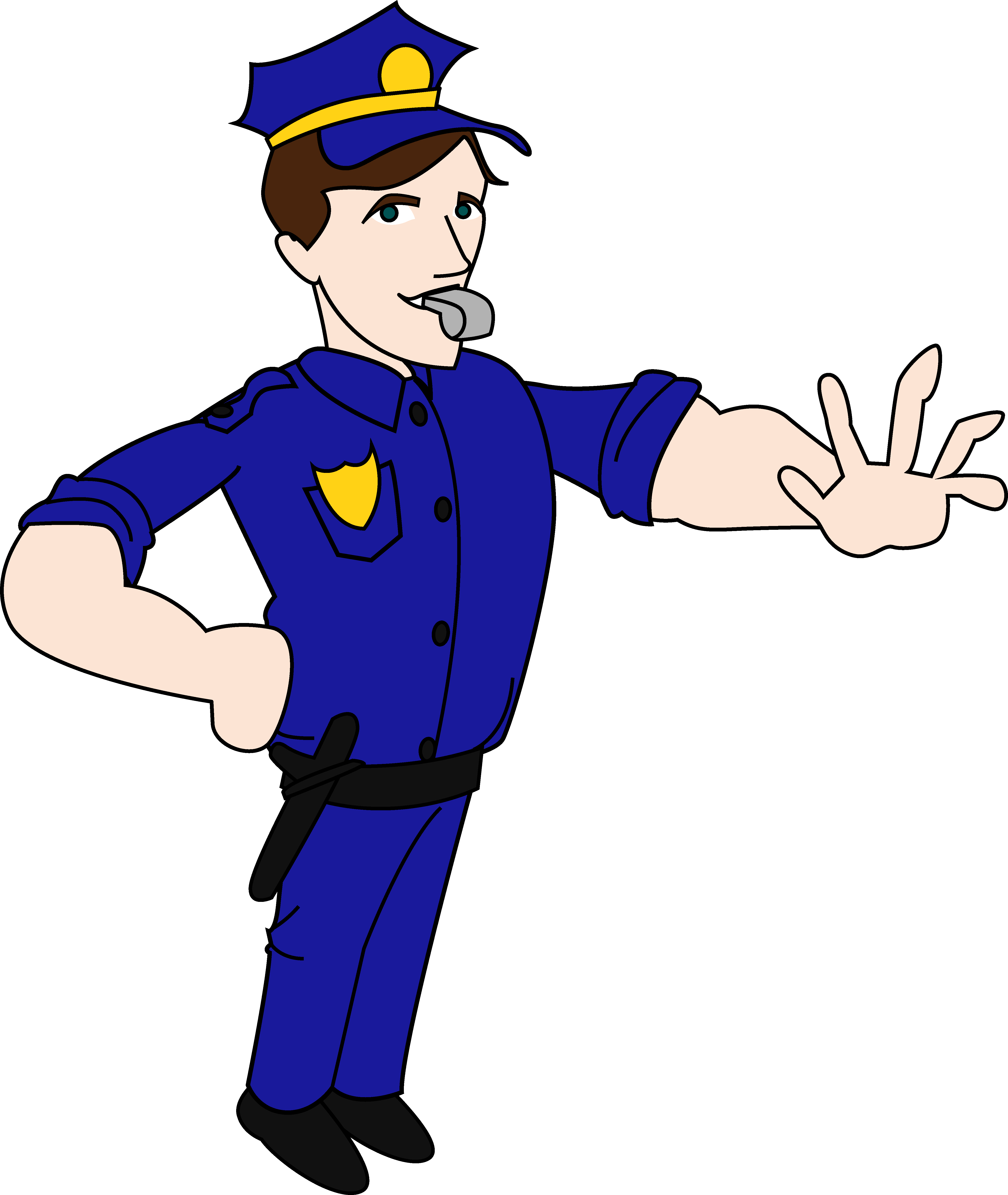 Police Officer Clipart - Cartoon (4802x5691)