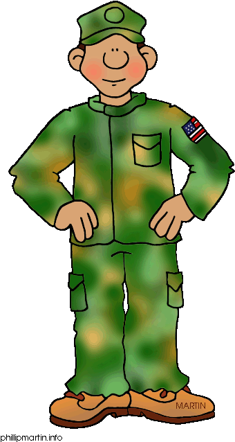 Army Officer Clipart - Army Officer Clipart (365x648)