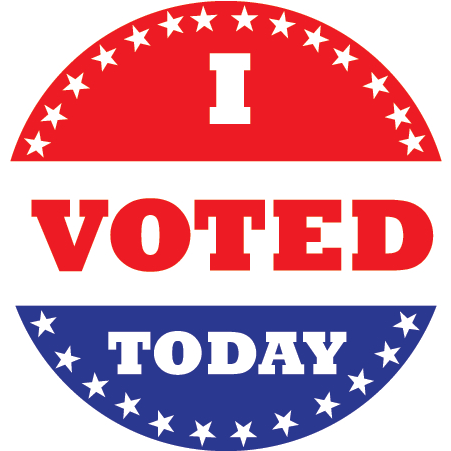 Vote Sticker Clipart - Citizens Rights And Responsibilities (1280x720)