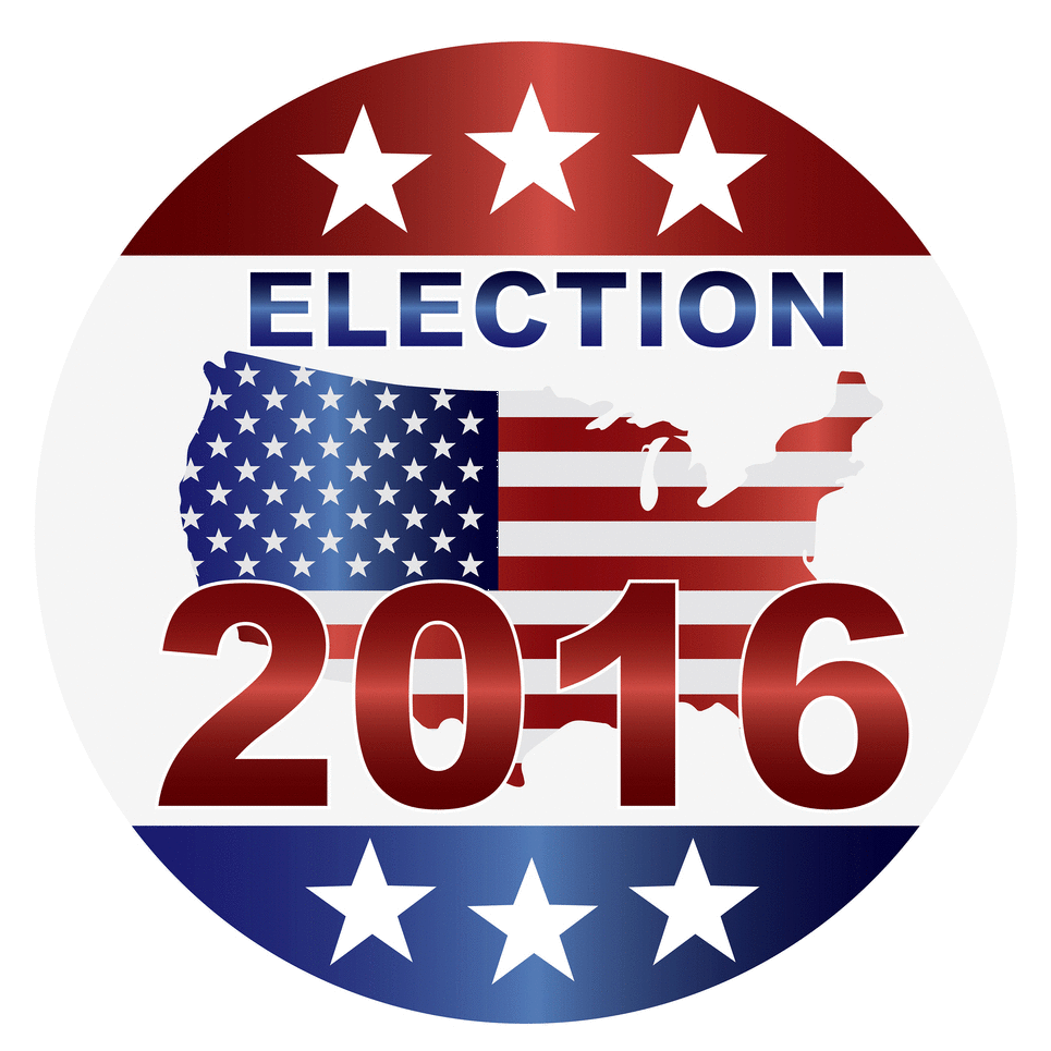 The More Things Change, The More They Remain The Same - Election 2016 Transparent Background (965x965)