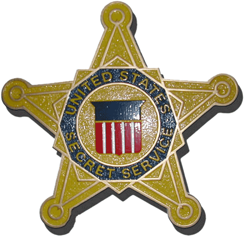 United States Secret Service Badge Plaque Seal - United States Secret Service Symbol (500x500)