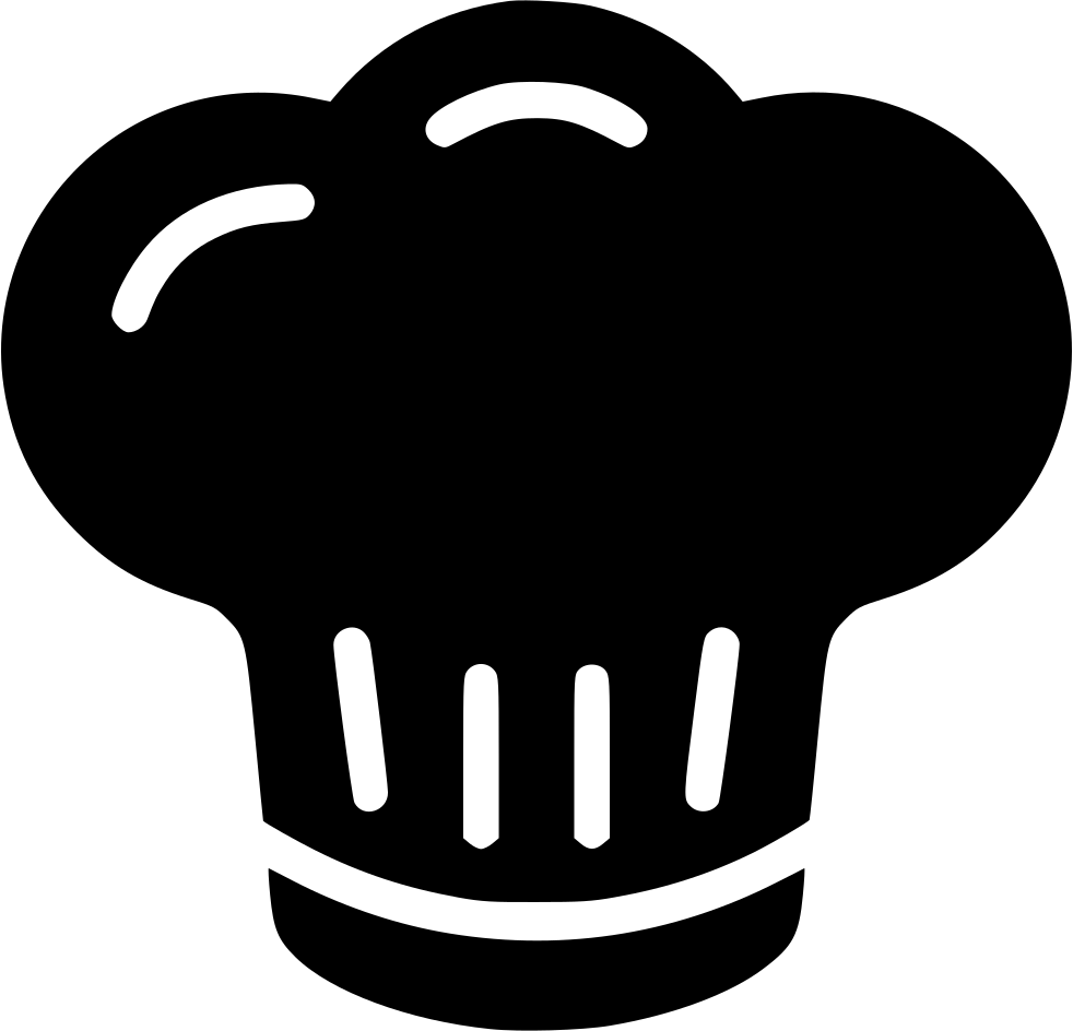 Chef Hat Comments - Black Chef Hat Png (982x944)