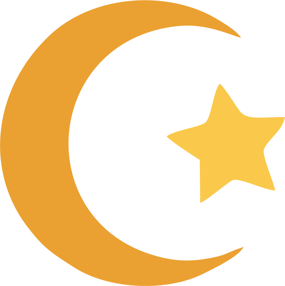 Eid Al Fitr Eid Al Adha Religion Clip Art - Desenho Meia Lua Amarela Png (1001x1003)