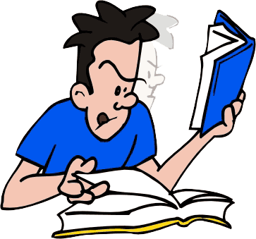 Doing Homework Homework Clip Art For Kids Free Clipart - Adhd A Teenagers Guide (363x339)