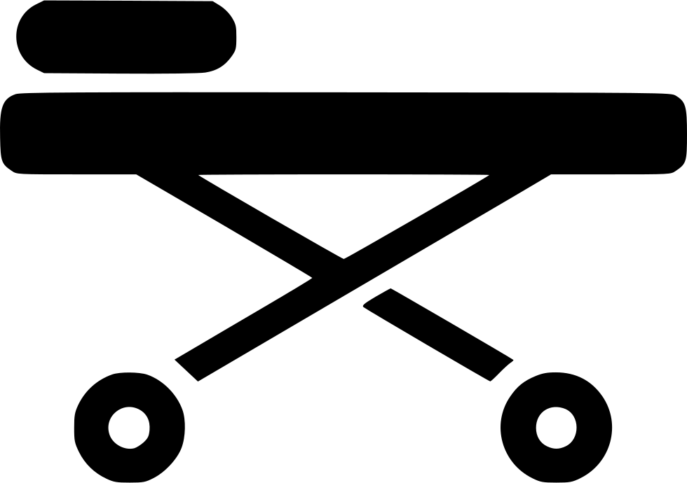 Stretcher Hospital Patient Barrow Healthcare Comments - Stretcher Patient Clipart (980x690)