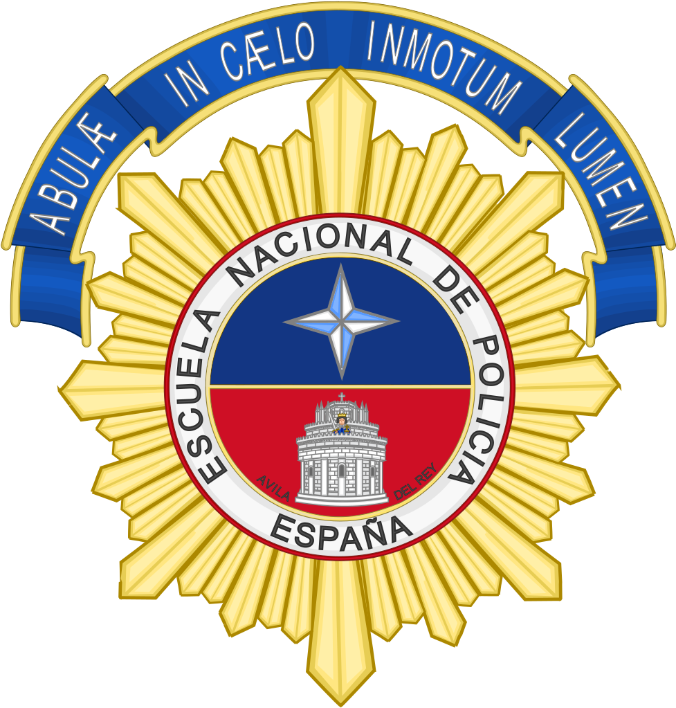 Filenational Police Academy Spainsvg Wikimedia Commons - Escuela Nacional De Policia Avila Logo (990x1032)