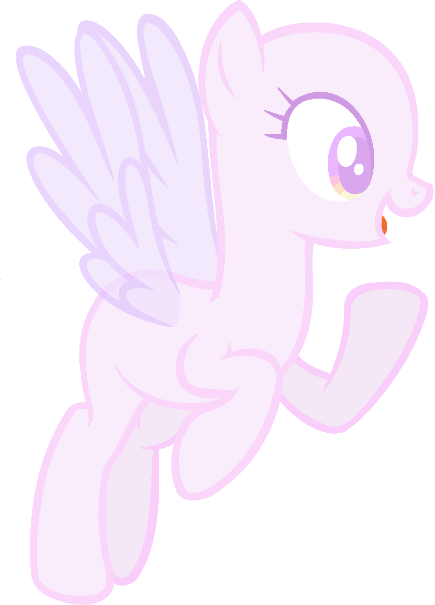 Coloring Pages Breathtaking Mlp Base Pegasus 16 Happy - Mlp Base Happy (888x1233)