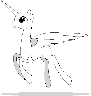 Alicorn Base Related Keywords & Suggestions - Cartoon (517x449)