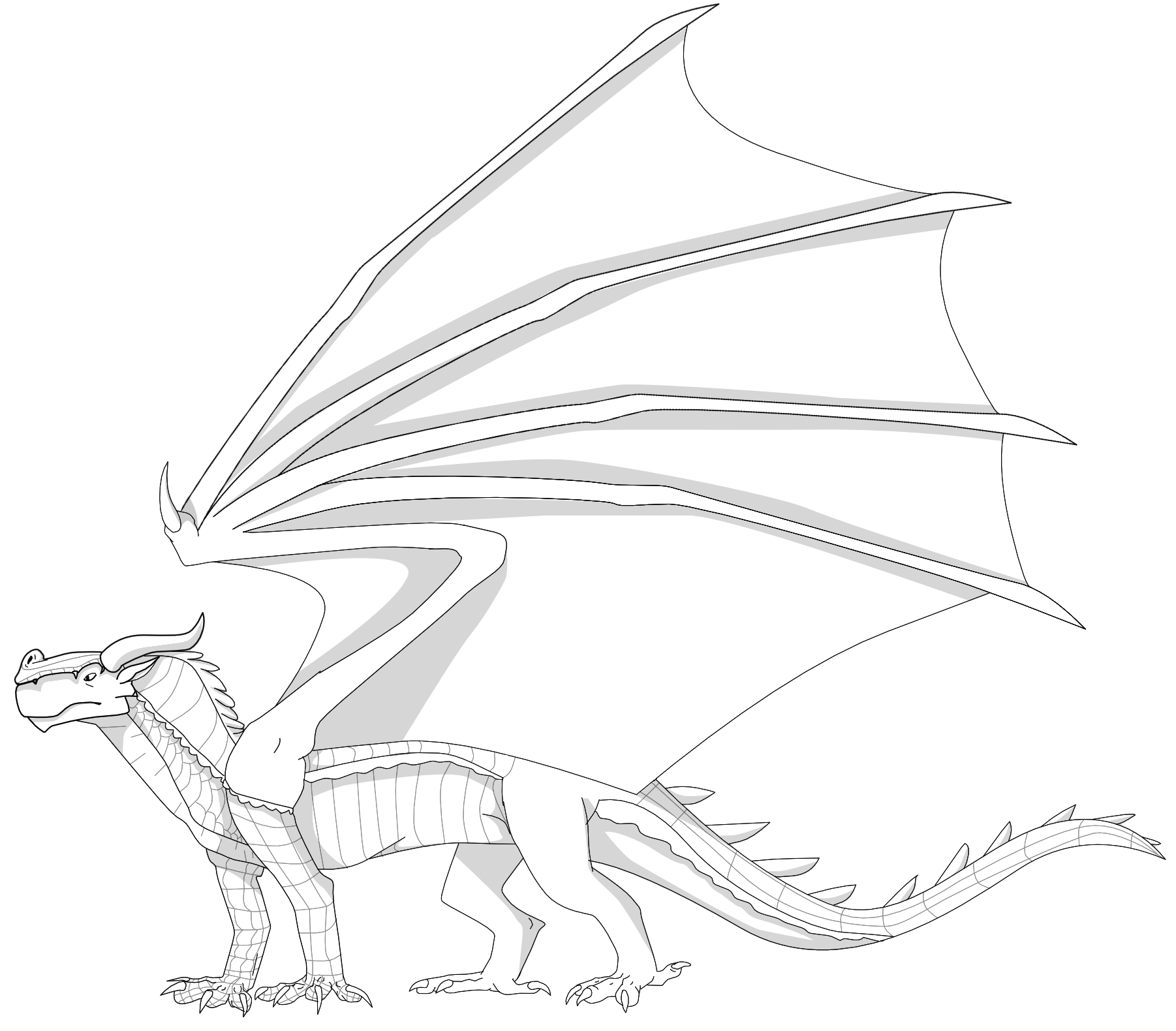 Mudwing Base-red - Dragon (1802x1580)