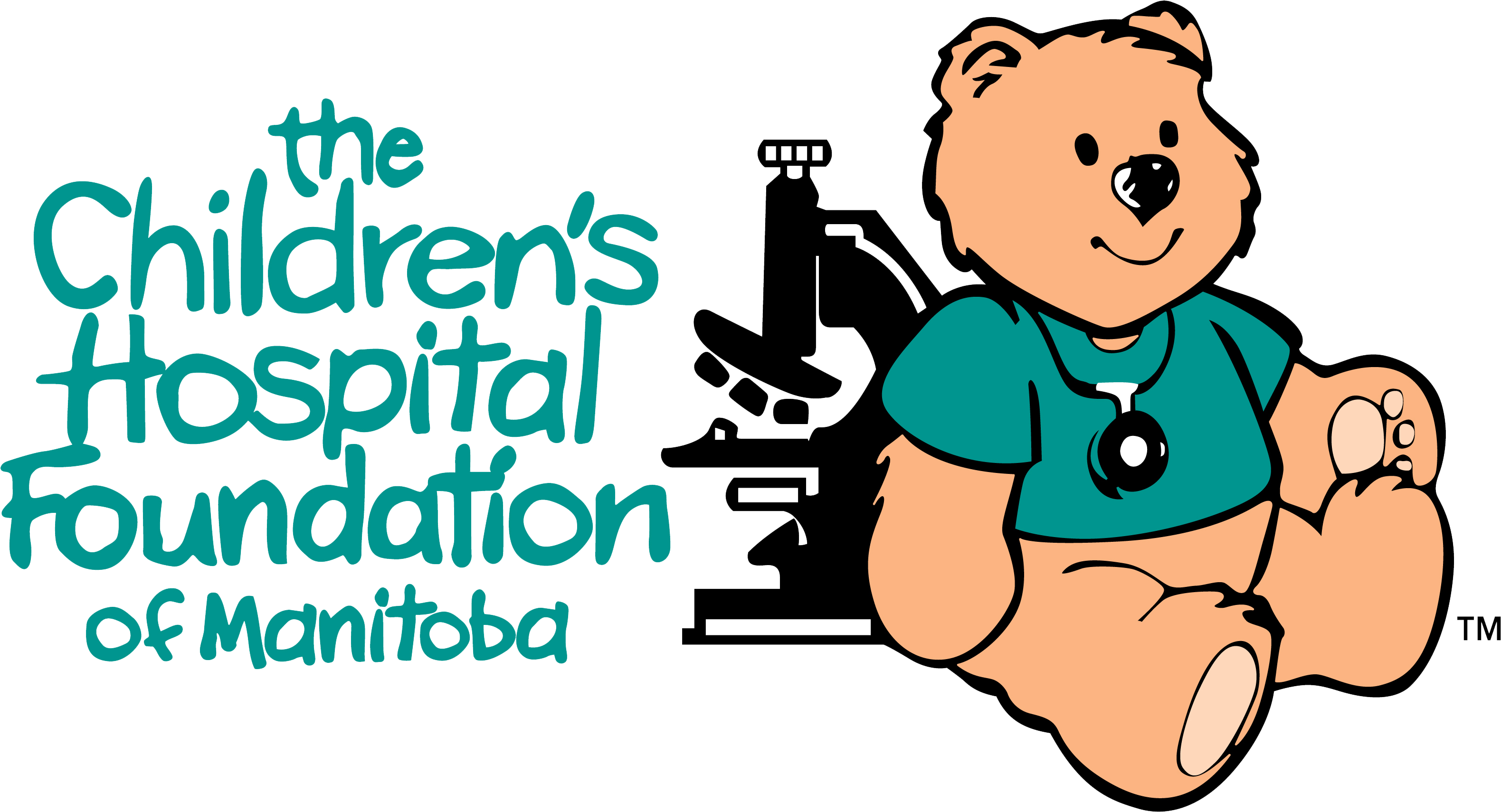Chfm Logo Clear Background - Children's Hospital Foundation Of Manitoba (3197x1764)