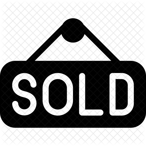 Sold Sign Icon - Icon (512x512)