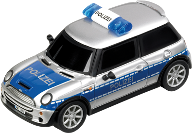 Mini Cooper German Police - Pull & Speed Mini Cooper (460x329)