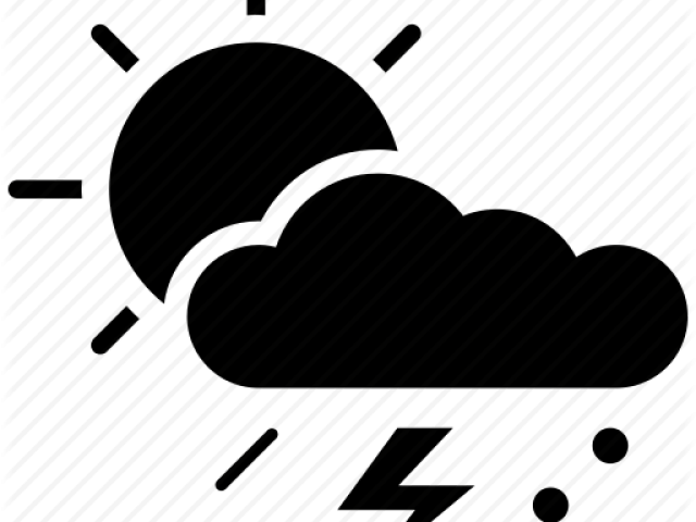 Lightening Clipart - Cloud (640x480)