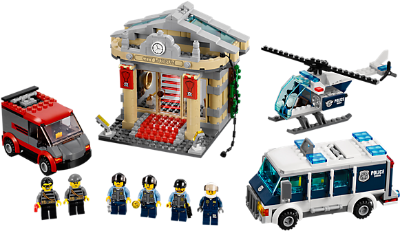 Lego City Police Station Instructions 7237 Download - Lego 60008 (600x450)