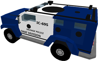 Sausage Police Swat Lenco Bearcat - Police Van (420x420)