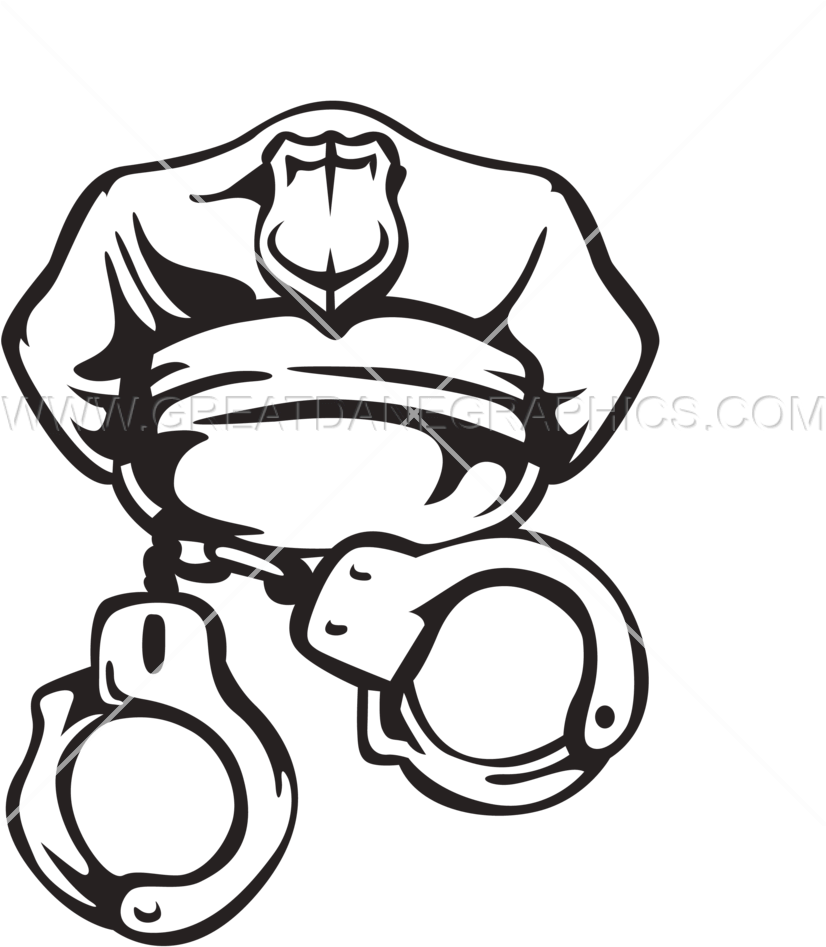 Police Officer Hat Drawing Download - Police Officer Hat Drawing Download (825x1068)