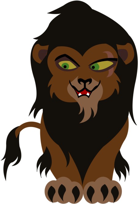 Lion King Clipart Scar Chibi Scar By Mona Minette Nvcgce - Chibi Scar (774x1032)