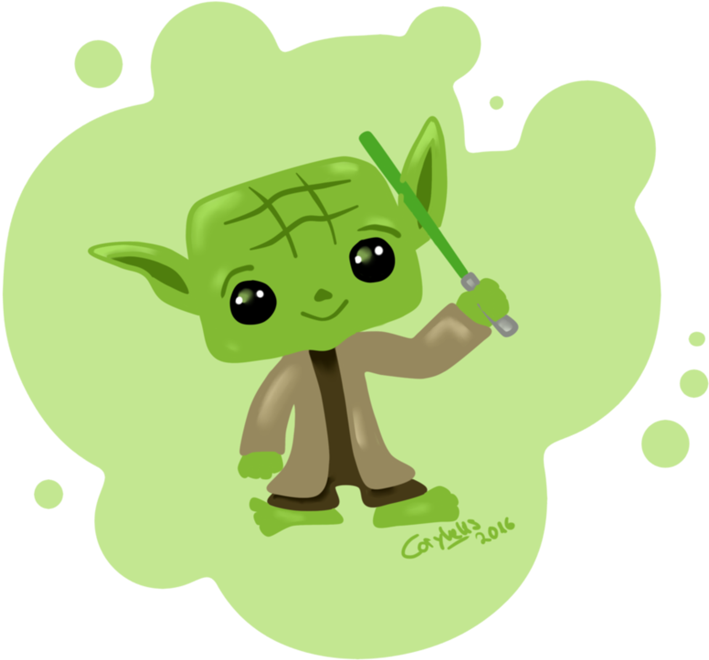 Yoda By Corykeks - Cartoon (943x848)